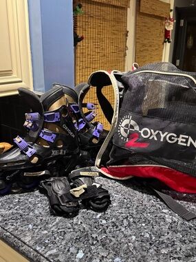 💜 Oxygen XE 1.1 Inline Skate Set — Full Kit, Street-Ready & Seriously Cool 💜